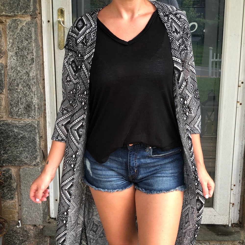 Long H&M cardigan
